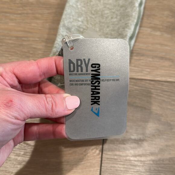 GYMSHARK Washed Khaki Marl/Blush Nude Flex High Waisted Active Leggings Size S - Picture 9 of 13